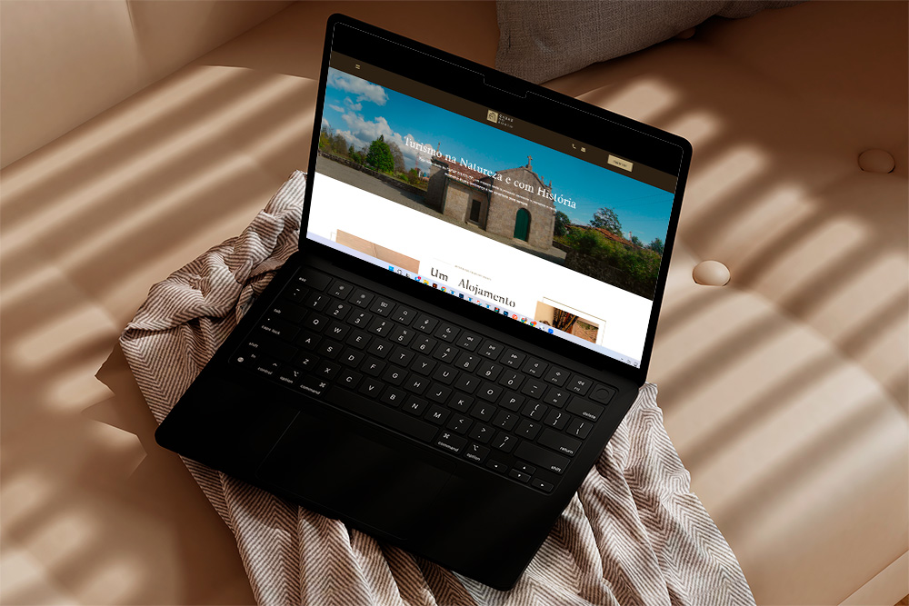 O Nosso Novo Website